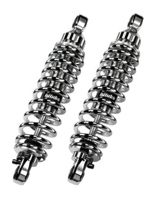 Bitubo WME0 Twinshocks Adjustable: Spring Preload, Rebound, Length 336mm, Chrome Edition