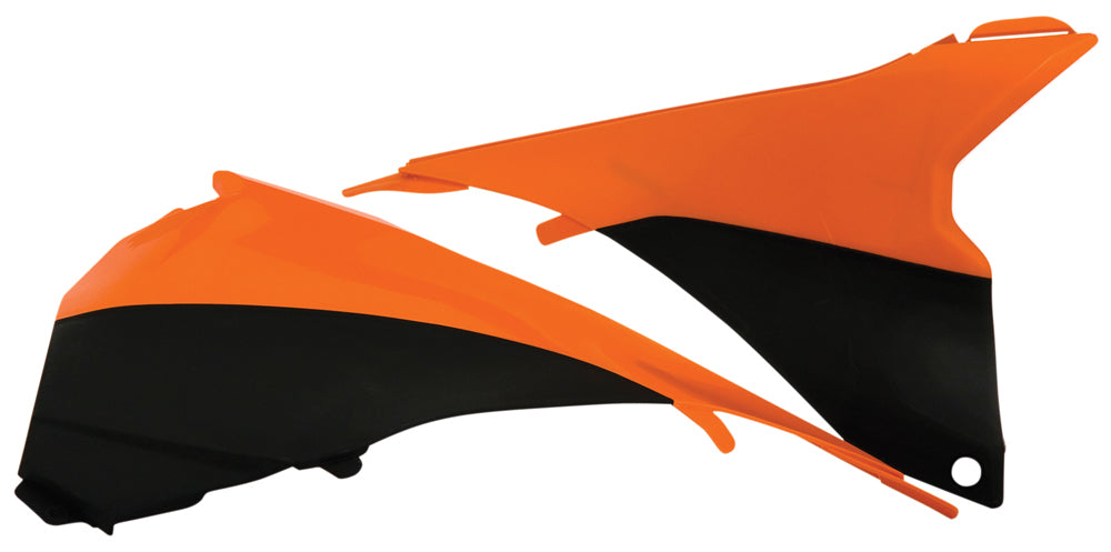 Airbox Cover Black/Fluorescent Orange