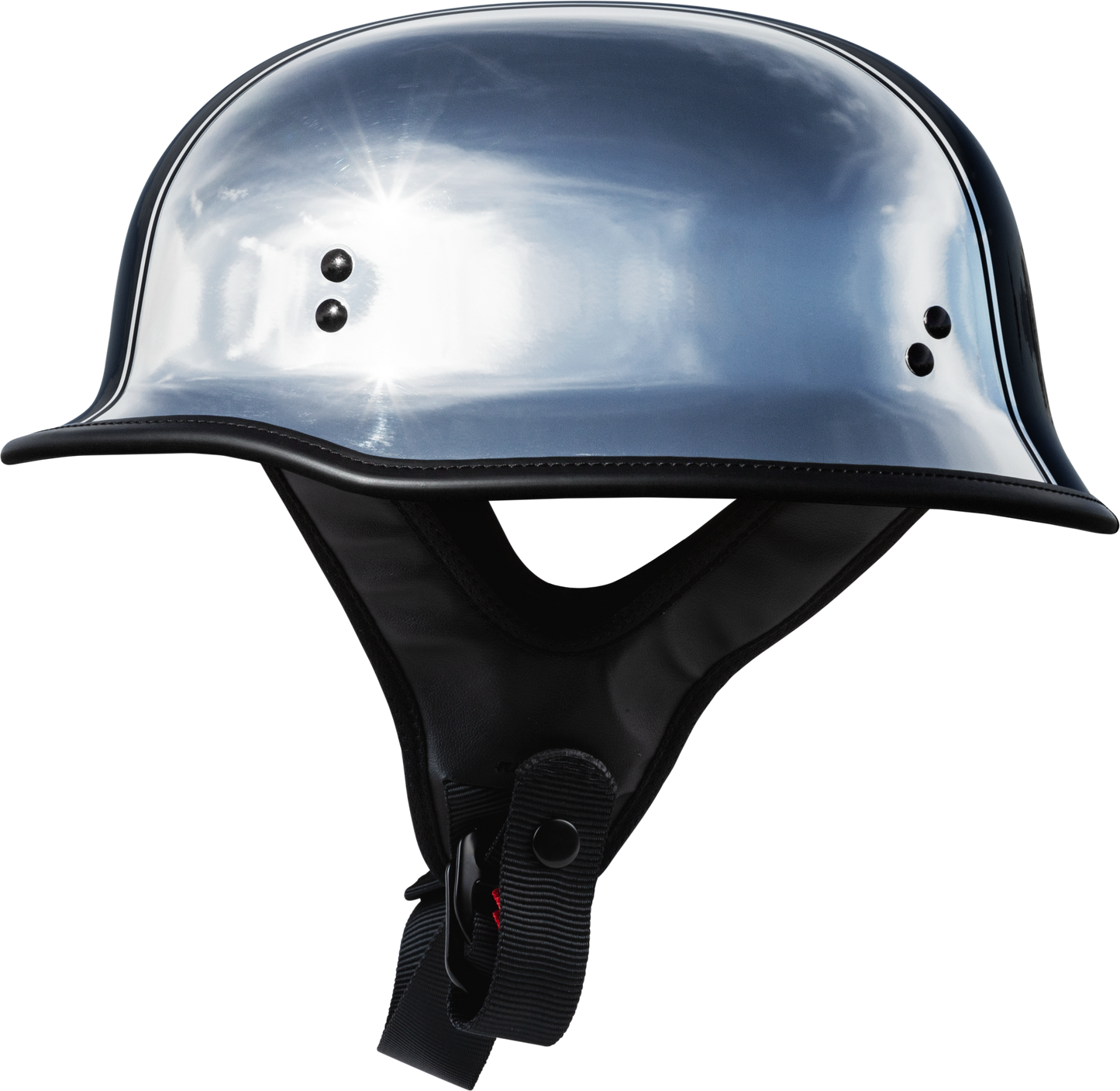 9mm German Beanie Helmet Chrome Sm