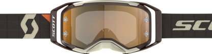Prospect 2.0 Amp Goggle Dp Brn/Bge Amp Gld Chrm Work