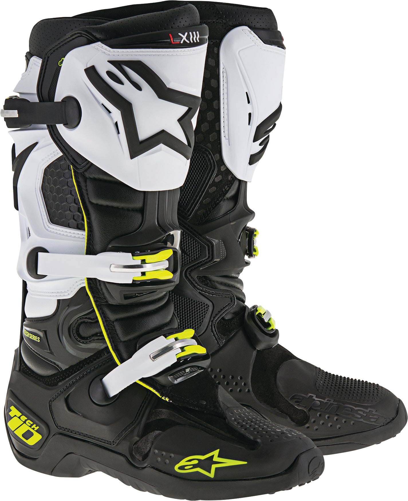 Tech 10 Boots Black/White Sz 09