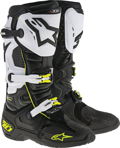 Tech 10 Boots Black/White Sz 09