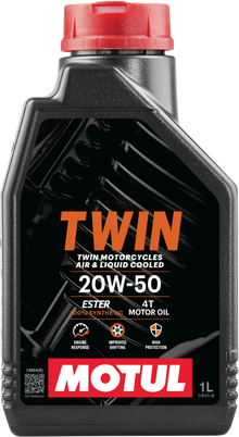 Motul Twin 100% Syn Oil 20w50 1qt