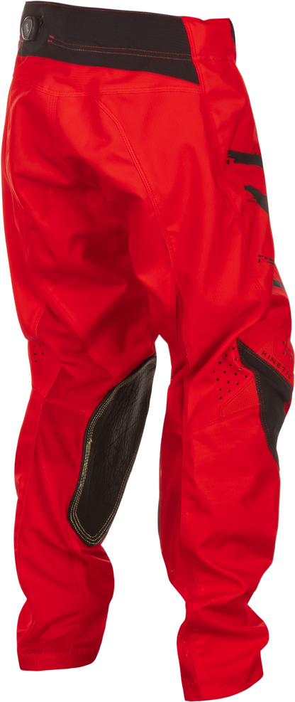 Kinetic Stoke Pant Ca/Ny Red/Black Sz 18