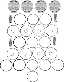 JE PISTONS Piston Kit - 80.00 mm - 11.5:1 CR - Yamaha 345193