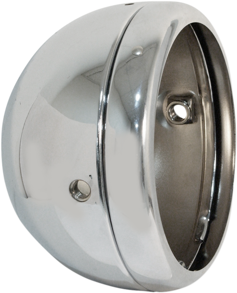 EMGO 5-3/4" Lucas Style Headlight Shell - Chrome 66-65073