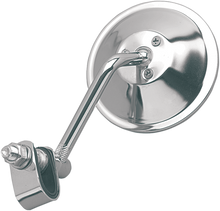 EMGO Mirror - Side View - Round - 4" Stem - Chrome - Each - Universal 20-06804