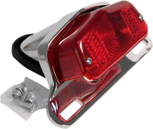 EMGO Taillight - Chrome Bracket - Red Lens 62-21510