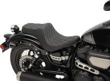 Z1R Predator III Seat - Black - Diamond - Silver Stitching - Bolt/V-Star 0810-2070