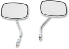 EMGO Mirrors - Side View - Plain Face/Rectangle - Short Stem - Left/Right - Screw-In - Pair 20-21706