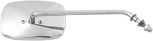 EMGO Mirror - Side View - Plain Face/Rectangle - Long Stem - Right - Screw-In - Each 20-21711