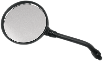 EMGO Mirror - Side View - Round - Black - Short 20-29605