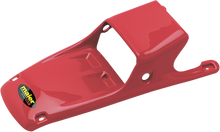 MAIER Hood - Red - With Headlight Cut-out 509672