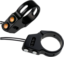 JOKER MACHINE Rat Eye LED Turn Signals - 49 mm - Black 05-200-3B