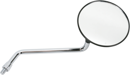 EMGO Mirror - Side View - Round - Black w/Chrome Stem - Right 20-31902