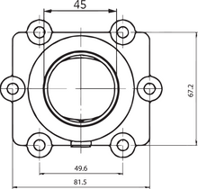 KIMPEX Carburetor Mounting Flange - Arctic Cat 301742