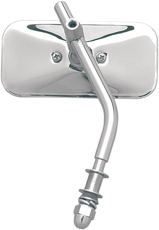 EMGO Mirror - Side View - Chopper/Rectangle - Standard Stem - Each - Universal 20-34810