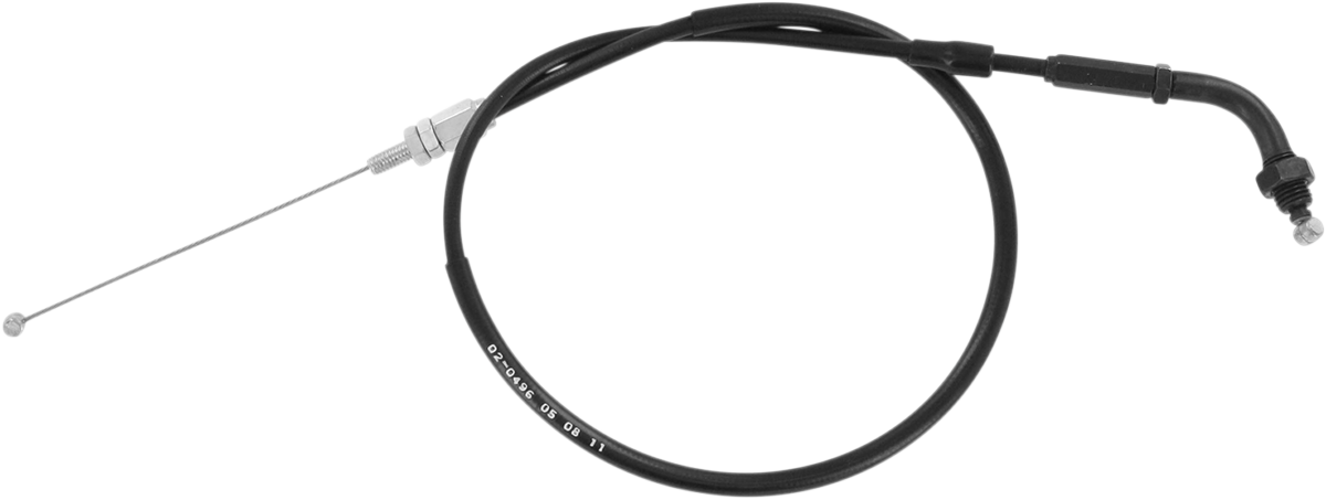 MOTION PRO Black Vinyl Throttle Cable - Pull - '03-'06 CBR600RR 02-0496