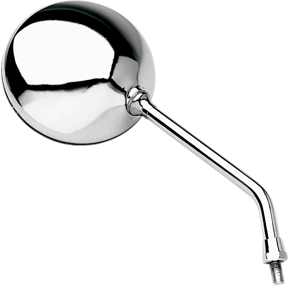 EMGO Mirror - CB-Style - Side View - Round - Chrome 20-35200