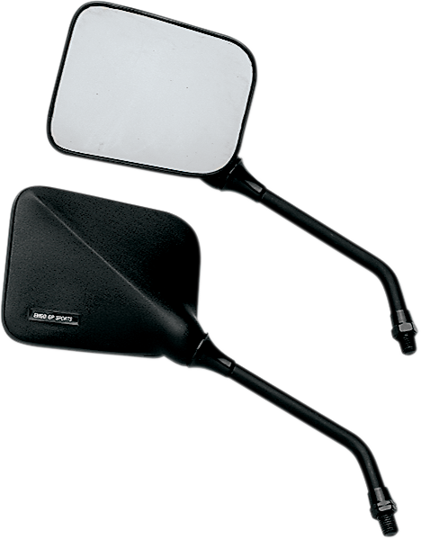 EMGO Mirror - GP Sport - Side View - Short - Rectangle - Black 20-46220