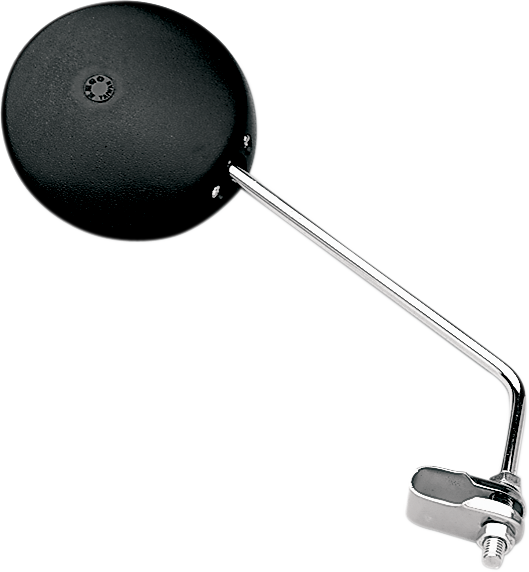 EMGO Mirror - Side View - Round - Black w/Chrome Stem - Right/Left 20-64500
