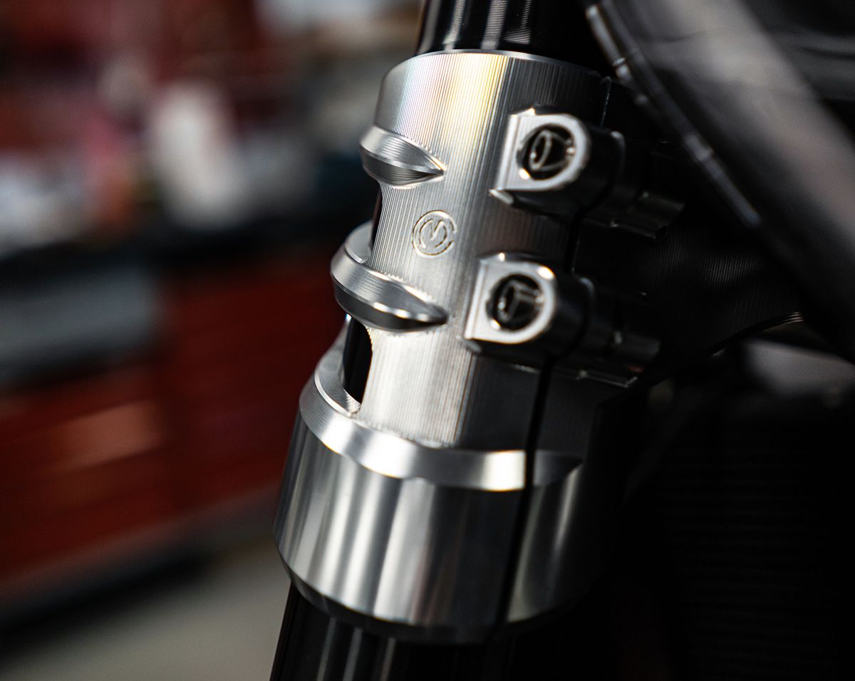 Motocorse Billet Aluminum Lower Triple Clamp (Yoke) for Ducati Diavel V4
