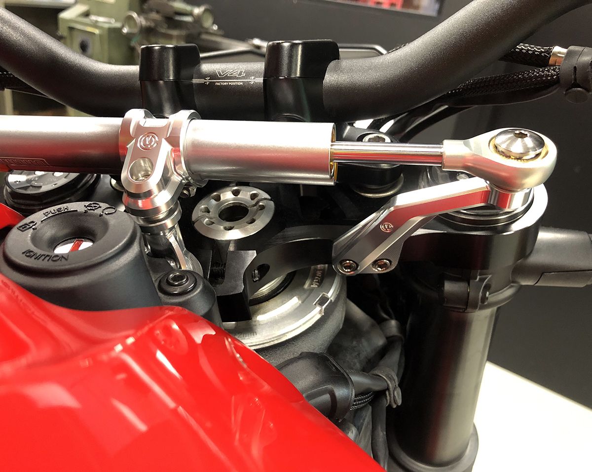 Motocorse Ohlins Steering Damper Mount Kit for Ducati Streetfighter V4