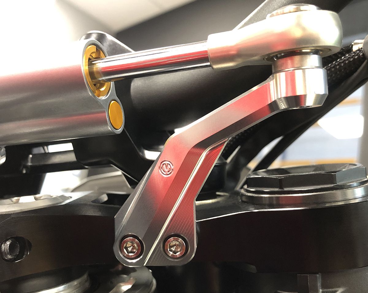 Motocorse Billet Steering Damper Mount Kit for Ducati Streetfighter V4 / S / SP