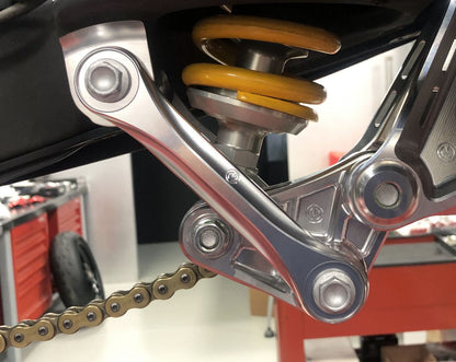 Motocorse Billet Aluminum Rear Suspension Link Rods for Ducati Panigale V4 /S/SP (2020+)