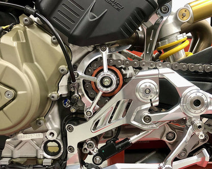 Motocorse Billet Aluminum Front Sprocket Cover for Ducati Panigale / Streetfighter V4 / S / R / Speciale