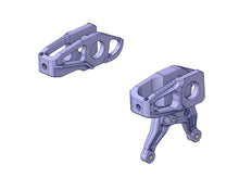 Motocorse Billet Aluminum Chain Adjuster and Rear Brake Caliper Support Bracket for Brembo Racing 64mm Brake Caliper P2-24 X206001 - Ducati Panigale / Streetfighter V4 (2025+)