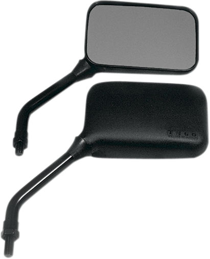 EMGO Mirror - GP Deluxe - Side View - Short - Rectangle - Black 20-78253