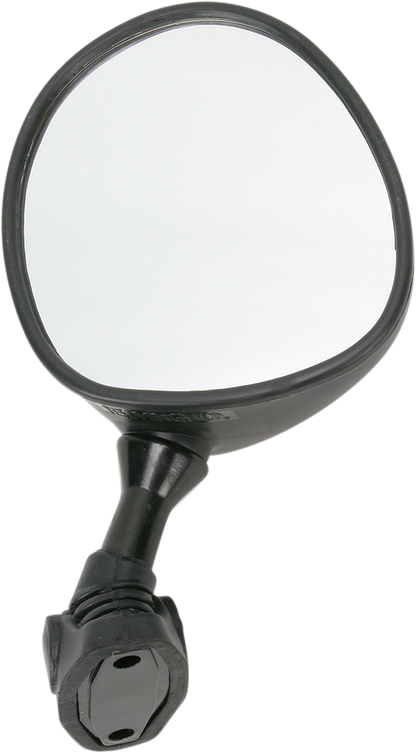 EMGO Mirror - Side View - Oval - Black - Left 20-86892