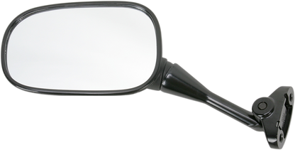 EMGO Mirror - Side View - Oval - Black - Left 20-87022