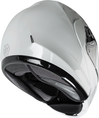 Md 04 Modular Helmet Pearl White 3x