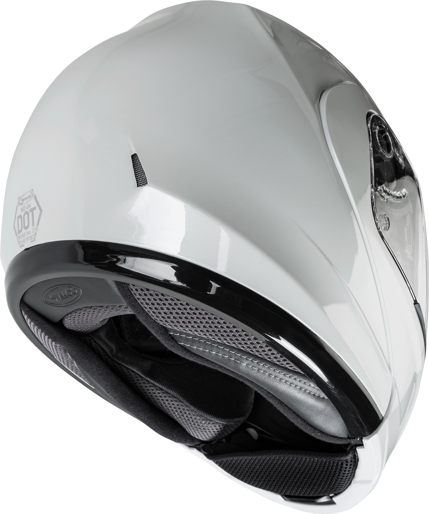 Md 04 Modular Helmet Pearl White Xl