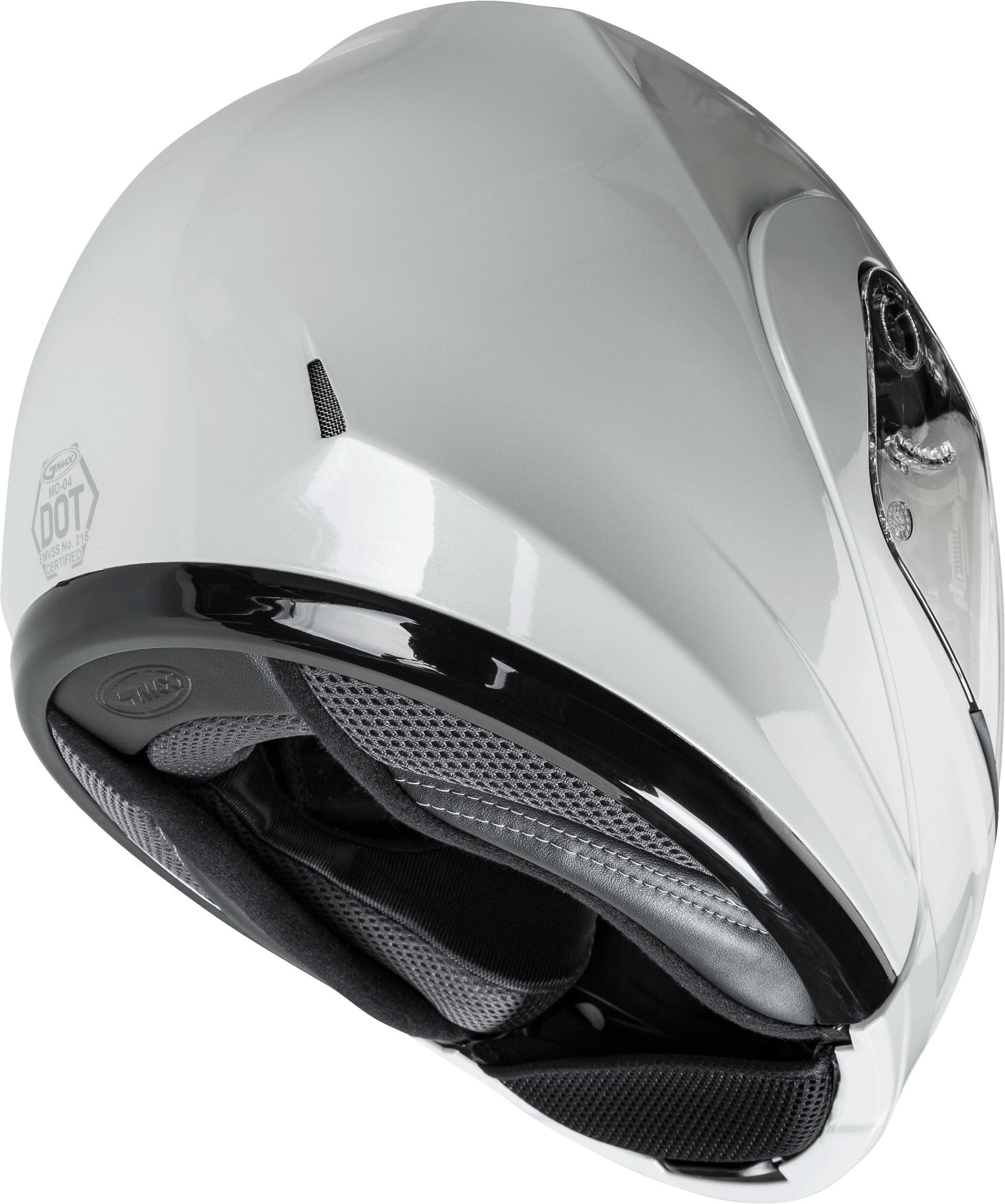 Md 04 Modular Helmet Pearl White Xl