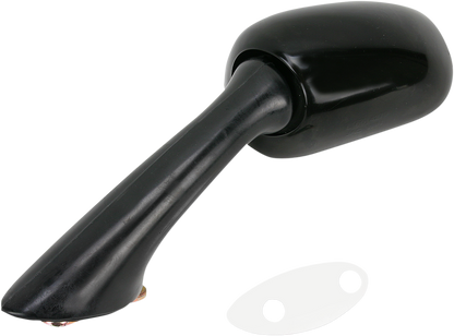 EMGO Mirror - Side View - Oval - Black - Left 20-87042