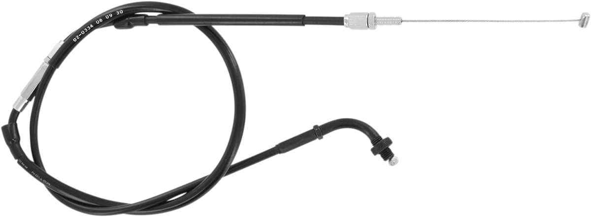 MOTION PRO Black Vinyl Throttle Cable - Pull - '79-'82 CBX 02-0334