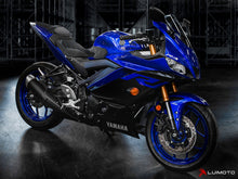 LUIMOTO DIAMOND Passenger Seat Covers for the YAMAHA YZF R3 (2015+) & YZF-R25 (2015+)
