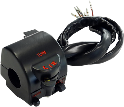 EMGO Handlebar - Switch Assembly - Left 46-68844