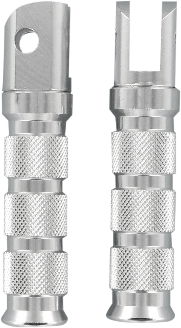 EMGO Front Foot Pegs - Silver - Yamaha 50-11241