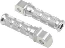 EMGO Rear Foot Pegs - Silver - Kawasaki 50-11251