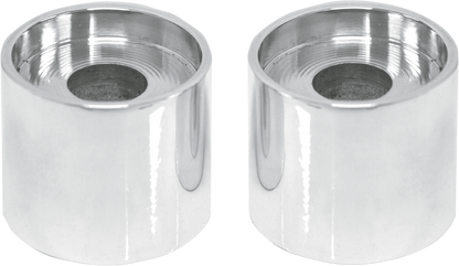 LA CHOPPERS Handlebar Riser Extensions - 1" x 1-1/4" - Chrome LA-7414-01