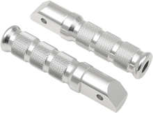 EMGO Rear Foot Pegs - Silver - Honda 50-11261