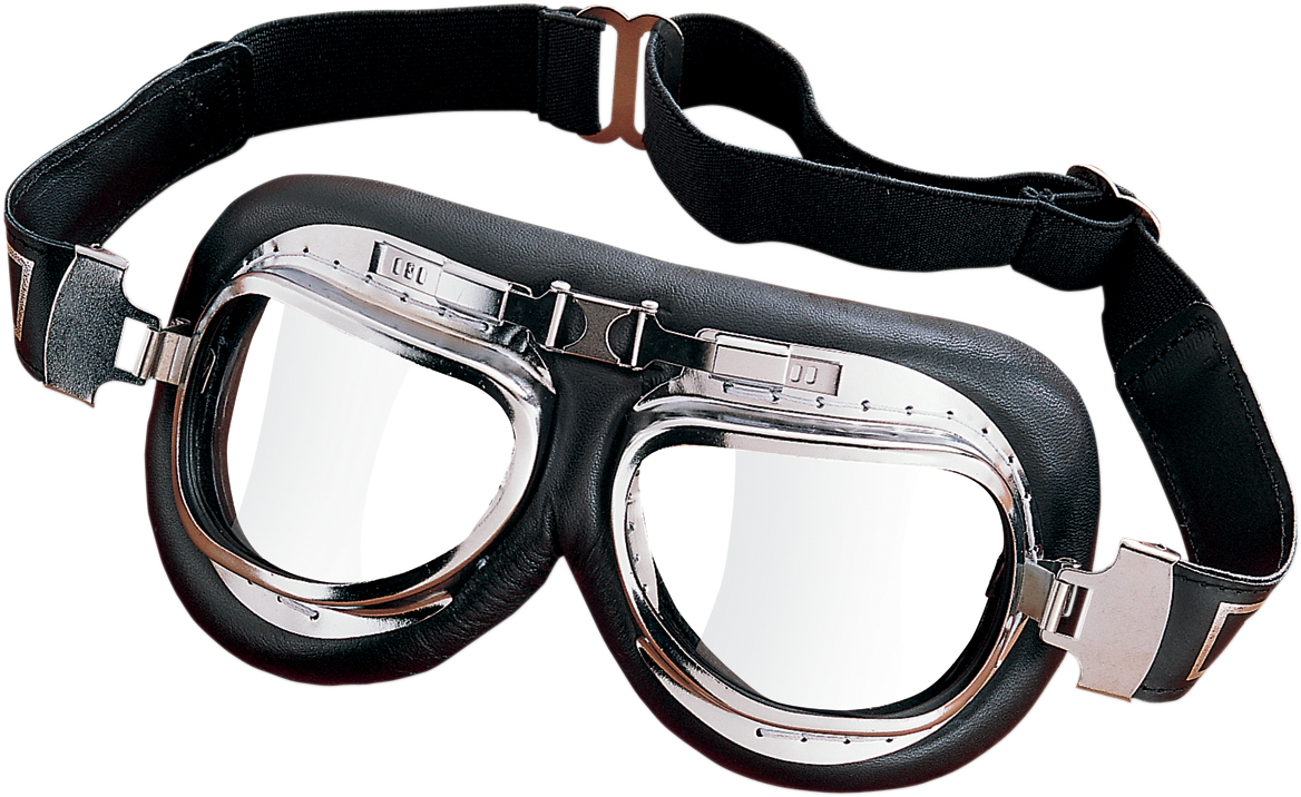 EMGO Contoured Roadhawk Goggle - Clear Lens 76-50142