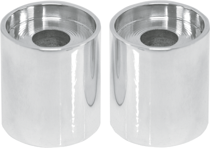 LA CHOPPERS Handlebar Riser Extensions - 1-1/2" x 1-1/4" - Chrome LA-7414-02