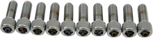DRAG SPECIALTIES Bolts - Socket-Head - Knurled - 3/8-16 x 1" MPB238