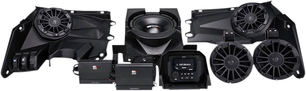MB QUART 800 W Audio System - Can-Am MBQX-STG5-1