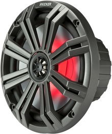 KICKER 8" Speakers - 7-Color LED 45KM84L